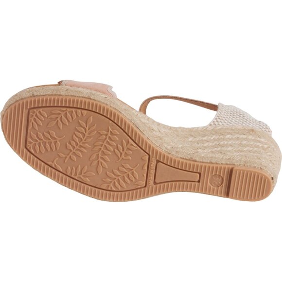 NEW PASEART ESPADRILLES Made in Spain Wedge Open-Toe Sandals - Suede 362sn - Picture 5 of 5